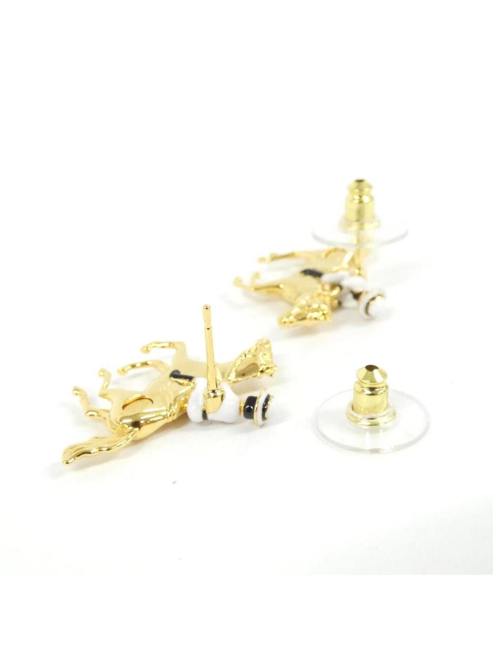 Chanel Earrings Gold-Tone Metal #319230C12B - Picture 3 of 3